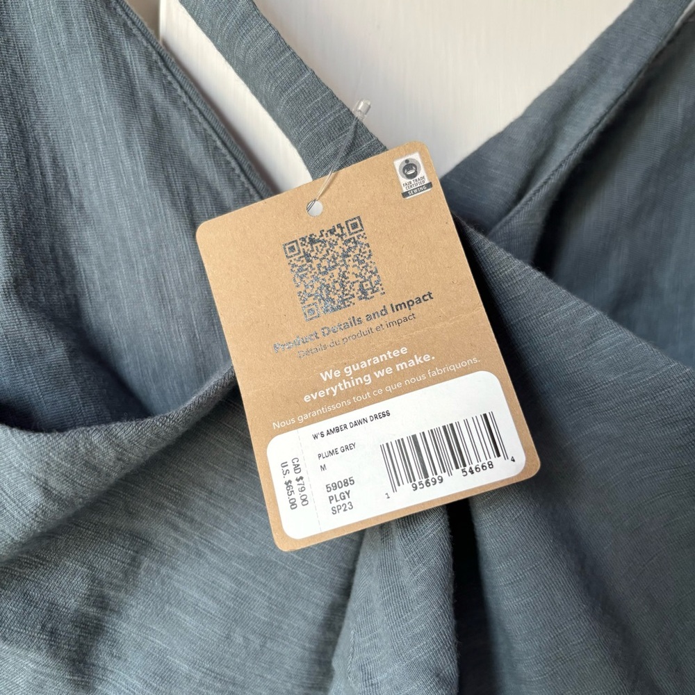 Patagonia Amber Dawn Dress in Plume Grey - Picture 9 of 13